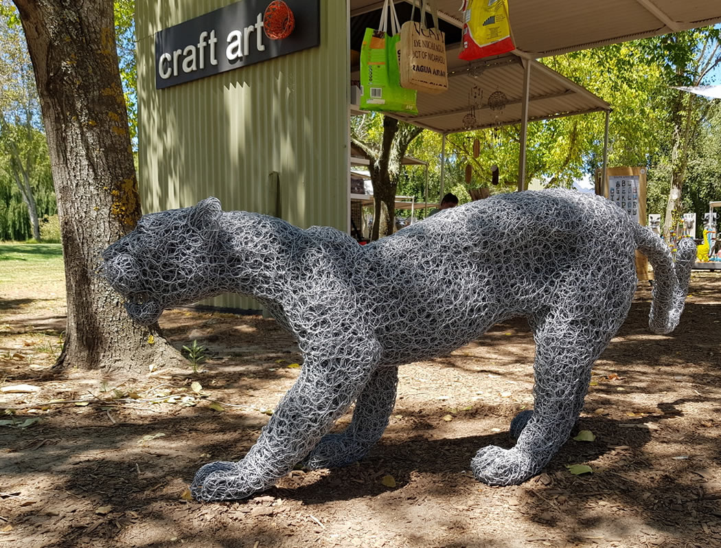 Jeff Mwazha, Leopard, Established Craft Artist at Spier 2019