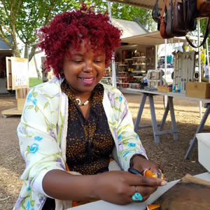 Sibongile Phiri, Nes Jewels - jewellery made from Nespresso capsules and other jewellery