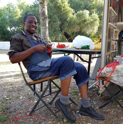 Simba Tedza, New Craft Artist at Spier 2018