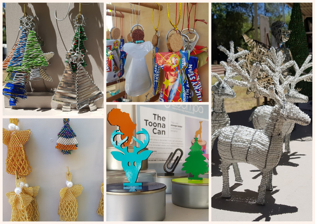 Christmas Angels and Reindeer at the Craft Market at Spier 2018