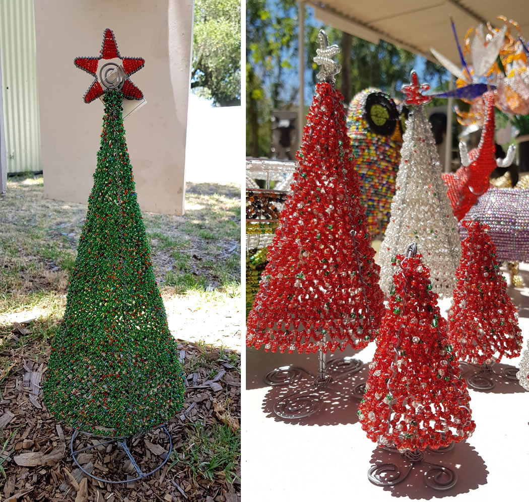 Christmas Trees at the Craft Market at Spier 2018